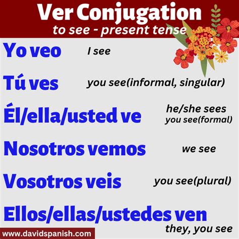  ver|Ver Conjugation 